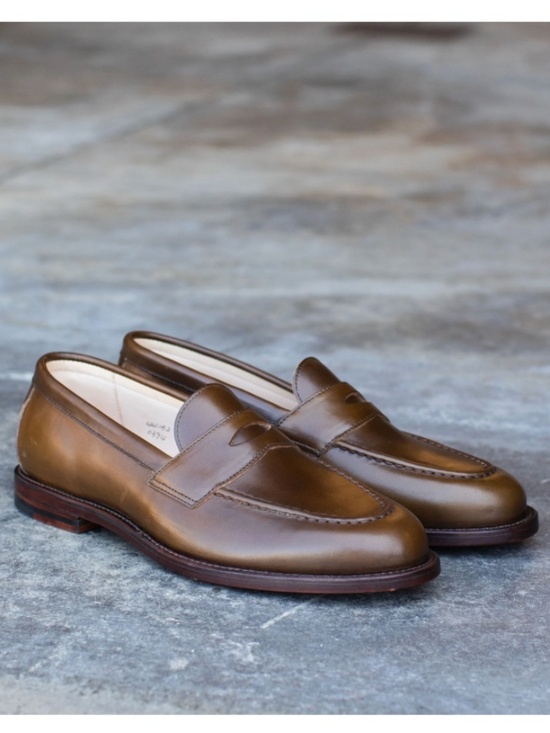 Grant Stone Penny Loafer Dark Brown in Size 10 Wide main image 16